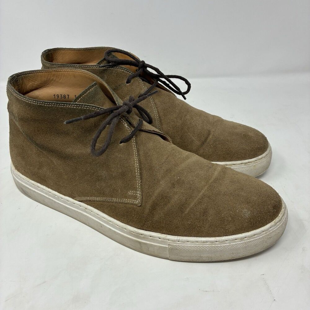 Magnanni Ceritos Chukka Sneaker Brown Suede Leather Casual Shoes Mens 10.5 19387